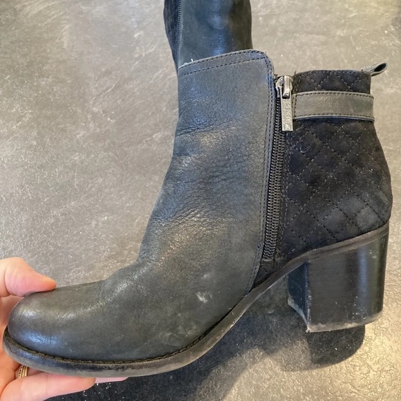 Woman’s Sperry Top-Sider black leather ankle boots size 8 - Picture 3 of 11